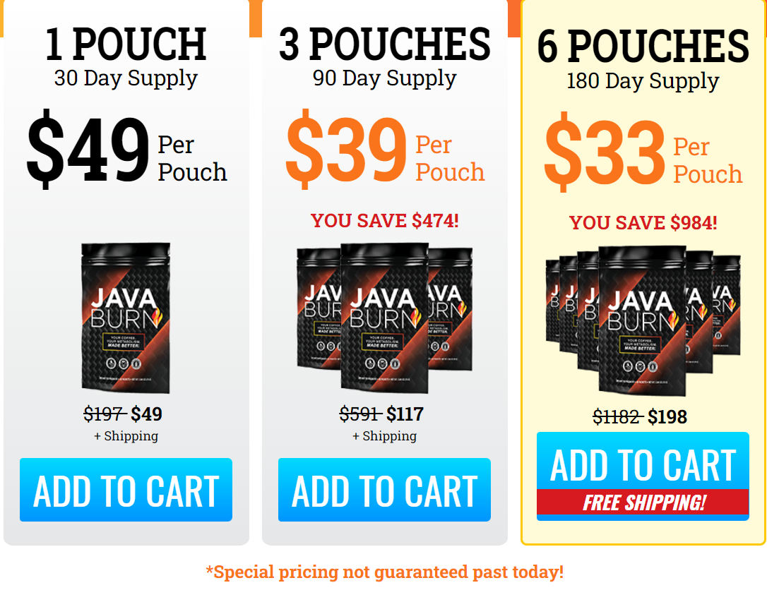Java Burn Best Price